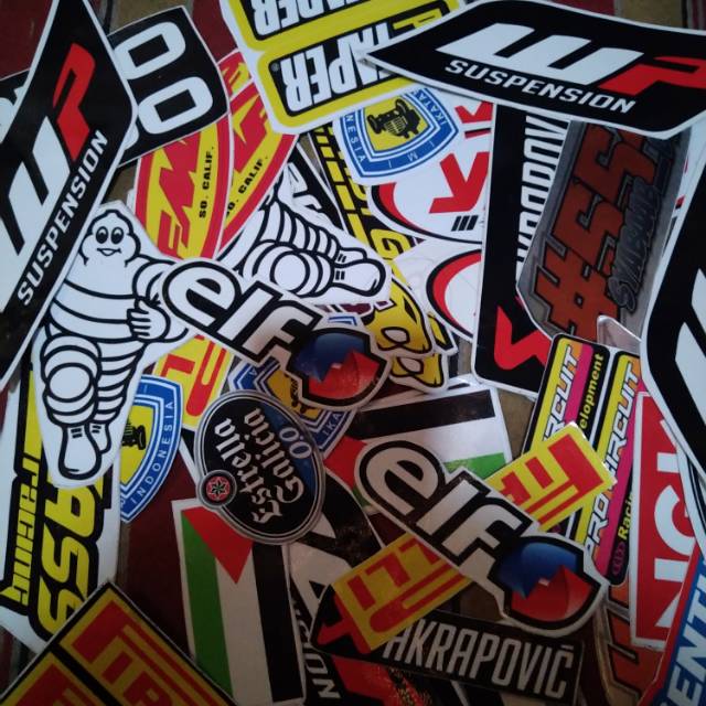 

Sticker logo sponsor