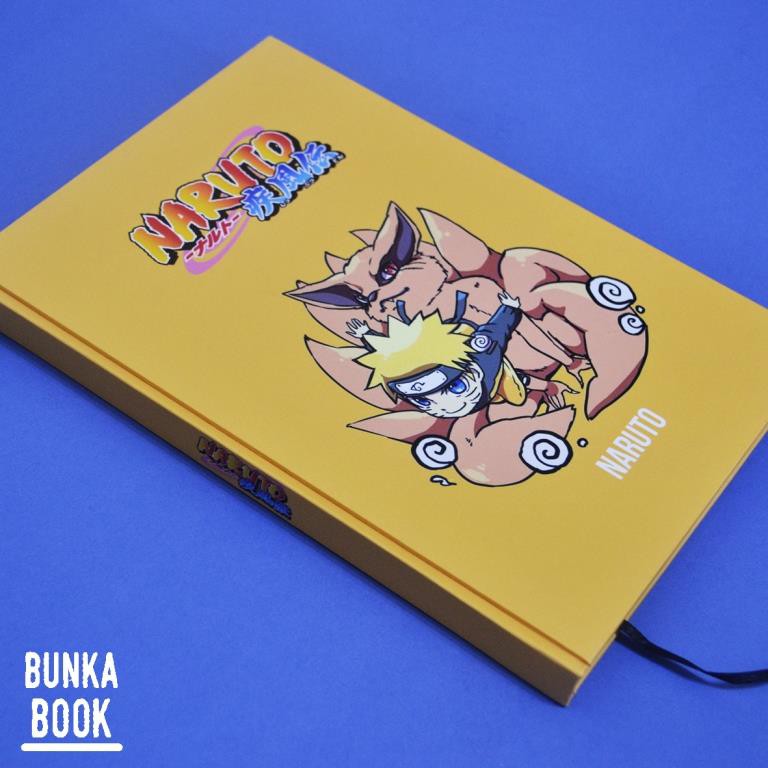 

Note Book Hardcover Anime Naruto Chibi Ukuran A5 Jurnal Agenda Planner Notebook Gift Couple