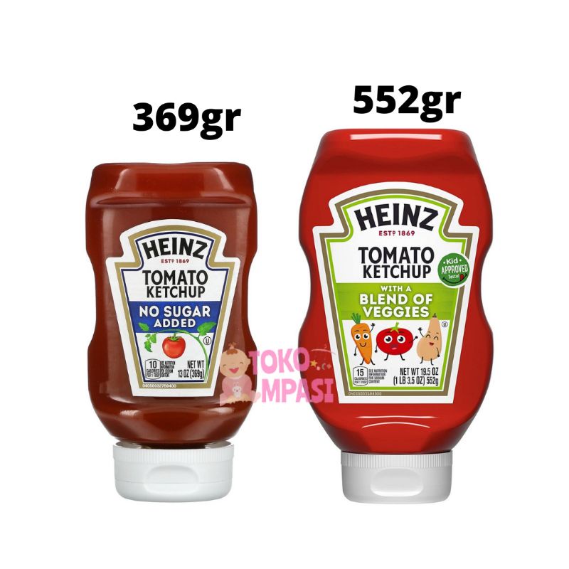 

Heinz Tomato Ketchup Saus Tomat 369gr