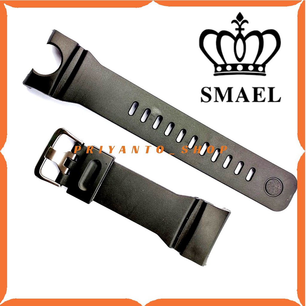 Strap tali jam tangan Smael 1637 SMAEL 1637 Original Oem Rubber