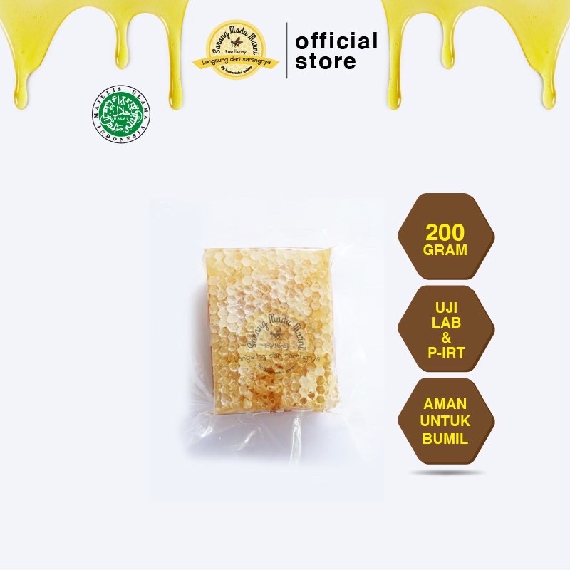 

TERLAKU! Sarang Madu Melifera 200gr