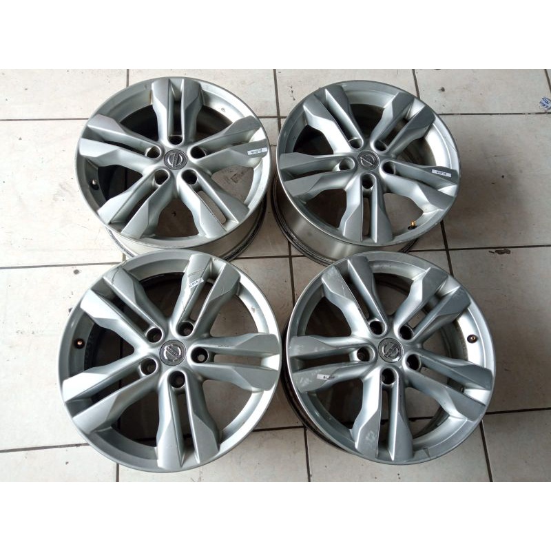 velg OEM std Nissan X-Trail T32 ring 17 pcd 5x114 bisa buat Juke Innova hrv luxio APV dll