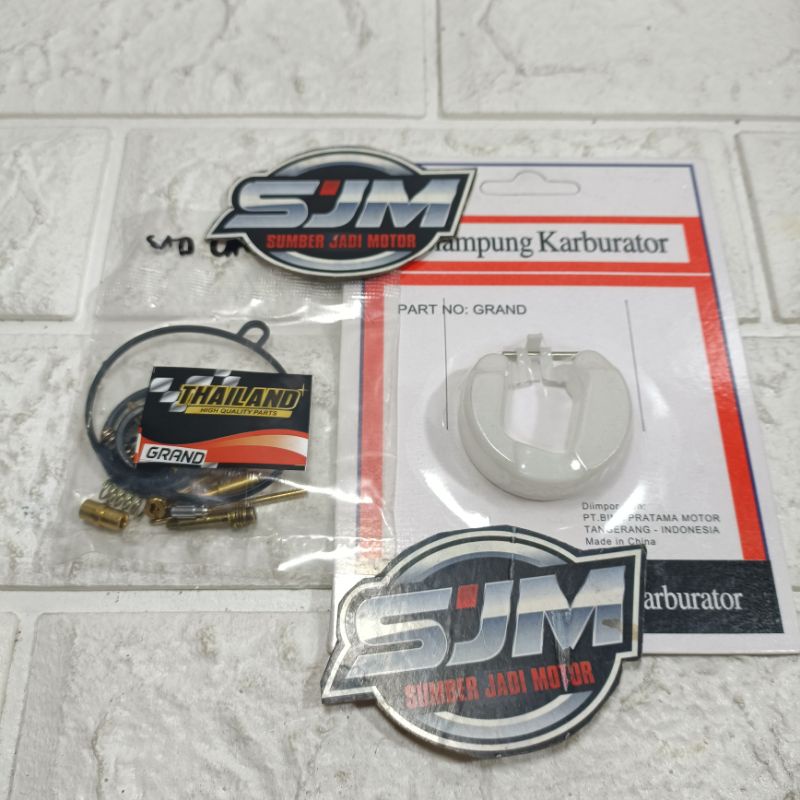 Reparkit parkit dan pelampung apung karbu karburator grand prima star supra lama SET