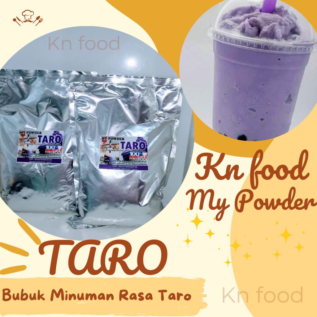 

Powder Taro Regular - Powder minuman rasa Taro kemasan 1kg REGULER