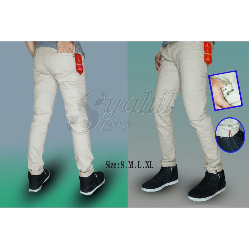 ( COD ) CELANA PANJANG CHINO NUEMBY DENIM