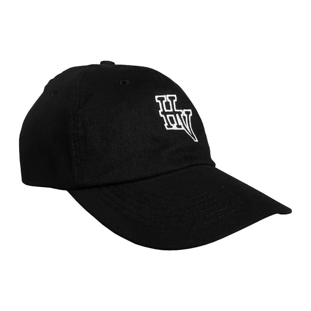 Ballcaps - Travolt - HV - Hitam - Black - Topi - Hat - Baseball