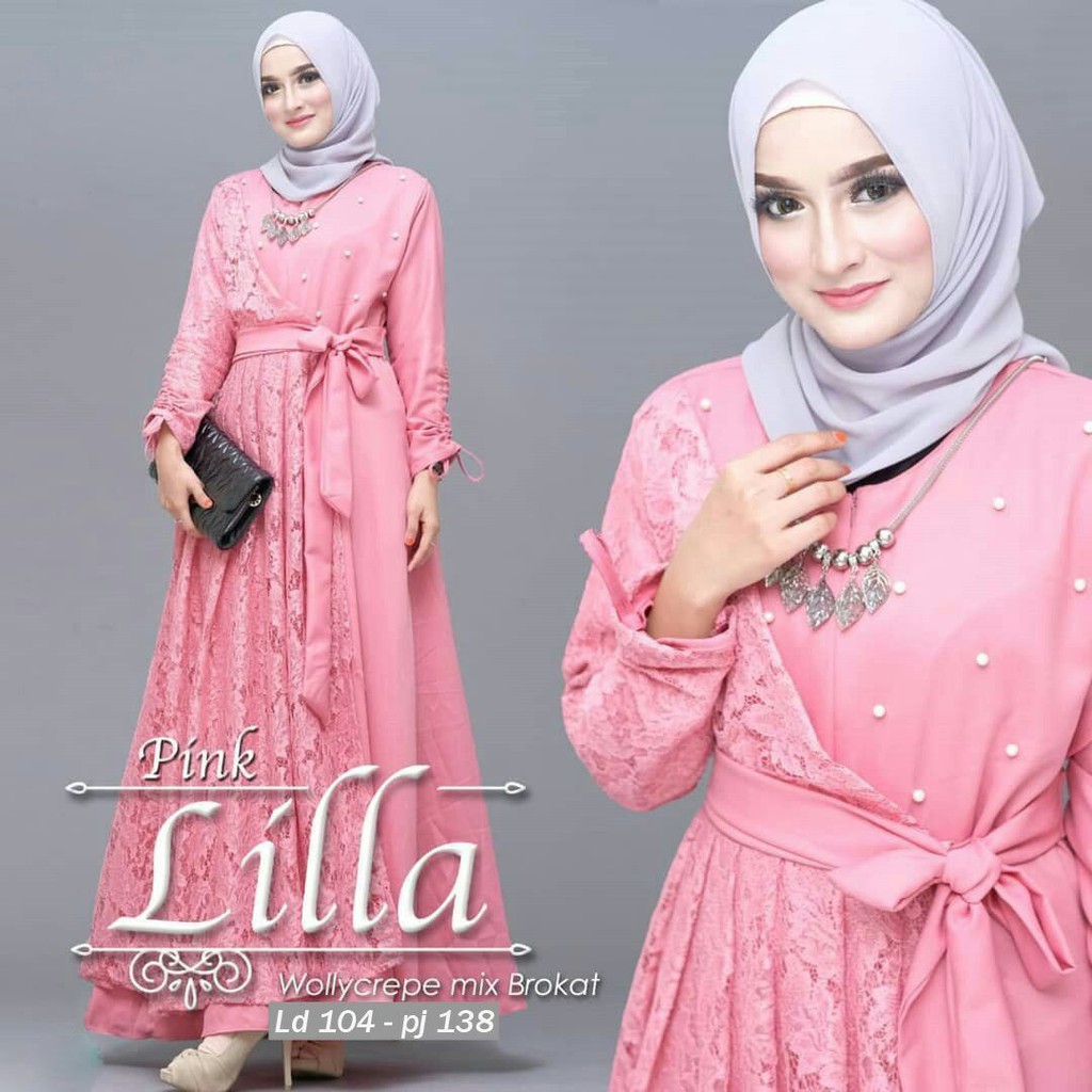 GAMIS BROKAT LILLA