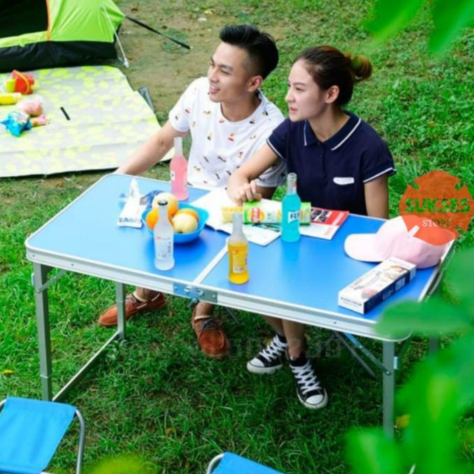 ] MEJA LIPAT KOPER PORTABLE MINIMALIS / MEJA KERJA MEJA LIPAT SERBAGUNA