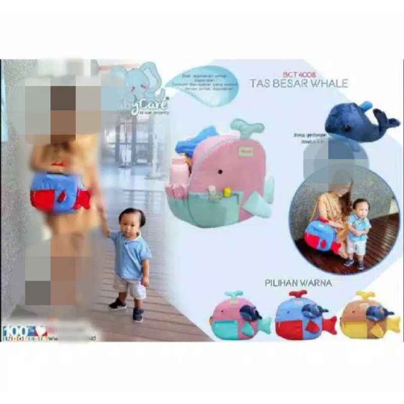 Tas bayi whale baby care tipe BCT4008
