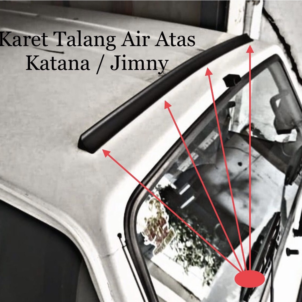 Pelindung Air Atap Suzuki Katana dan Jimny