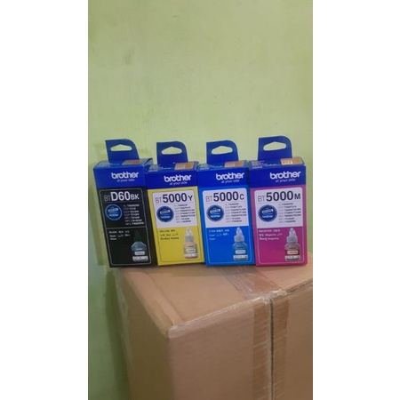 Tinta printer brother bt5000 bt6000 f60bk DCP T710W t310 T300 T500W T510W T700W T800W T810DW T910DW T4500DW BT5000 D60Bk Bt6000