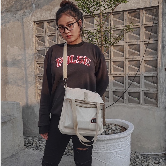 FANTEUS - Totepack Ikari Tas Laptop Pria Wanita Tote Bag Multifungsi Backpack Tas Selempang