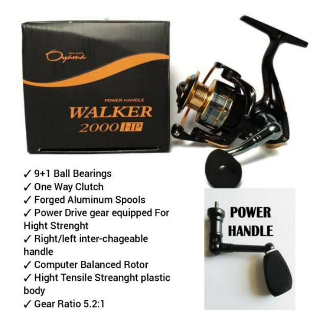 Reel Oyama Walker 2000 Power Handle