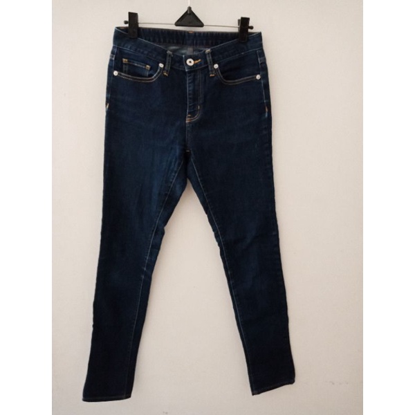 102 Uniqlo GU High Waist Skinny Jeans