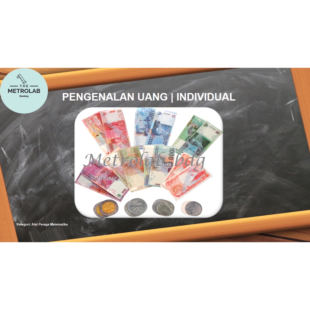 

Pengenalan Uang Individual | Spesimen - Alat Peraga Matematika