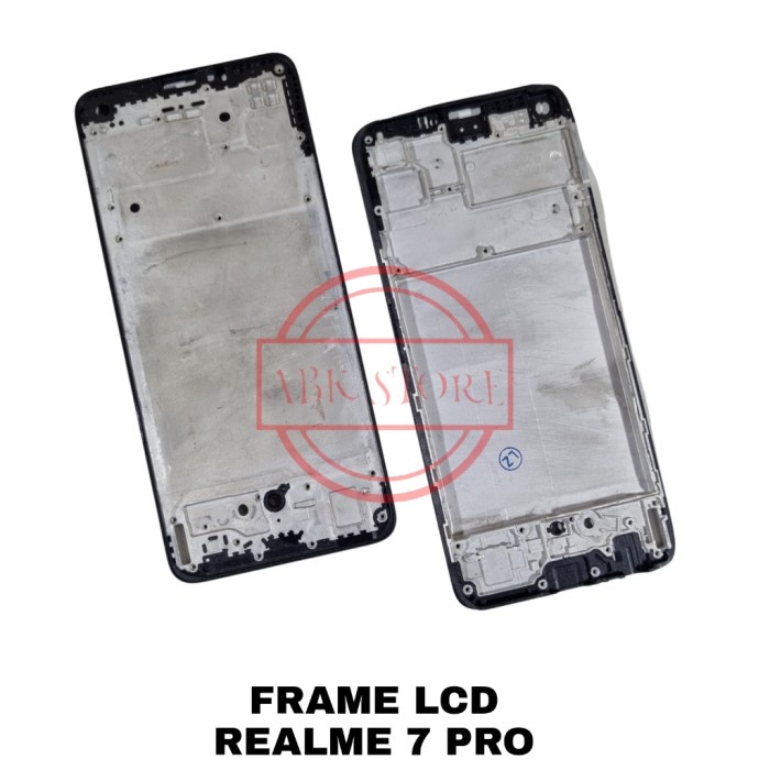 Front Frame Lcd - Tulang Tengah Tatakan Lcd Realme 7 Pro RMX2170
