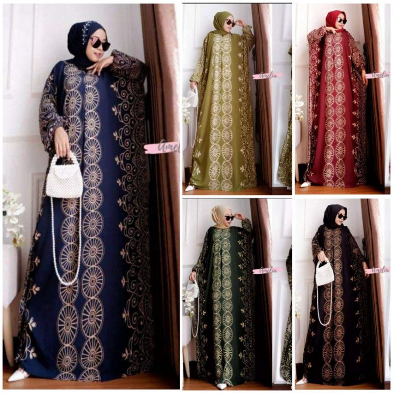 GROSIR KAFTAN RIYANA I KAFTAN SUPER JUMBOLD 140cm I DASTER LOWO TERMURAH