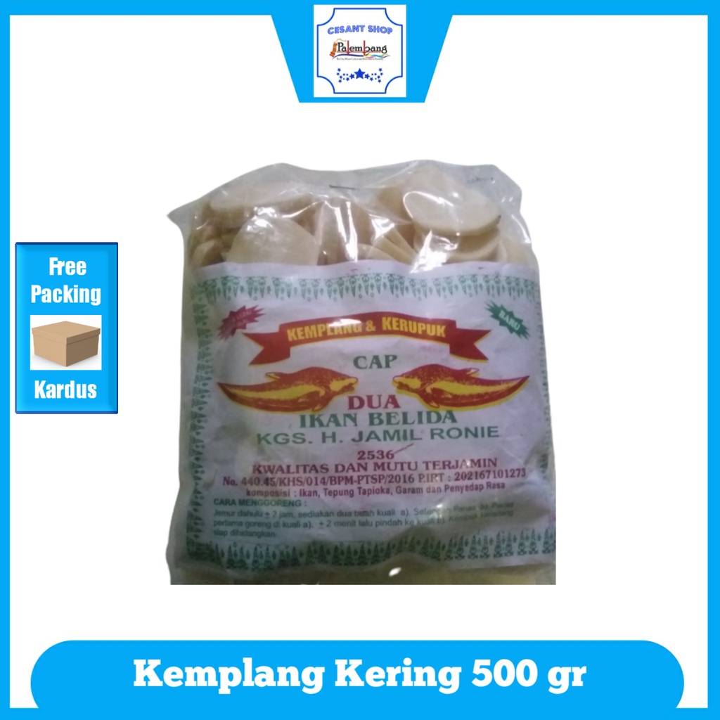 

CSP [550 gr] Kemplang Kering (Mentah) khas Palembang 500gr