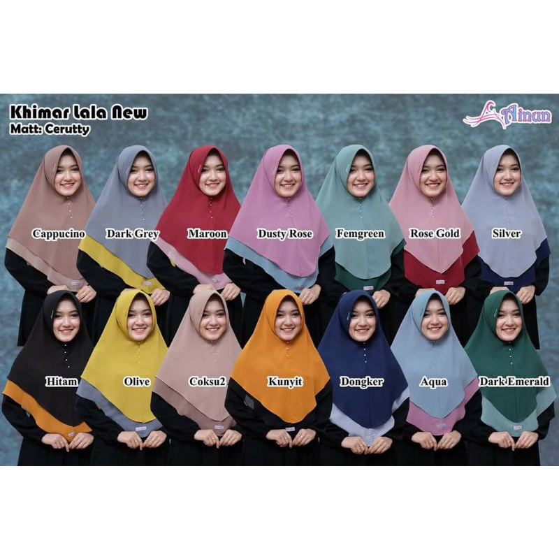 KHIMAR LALA BY AINUN