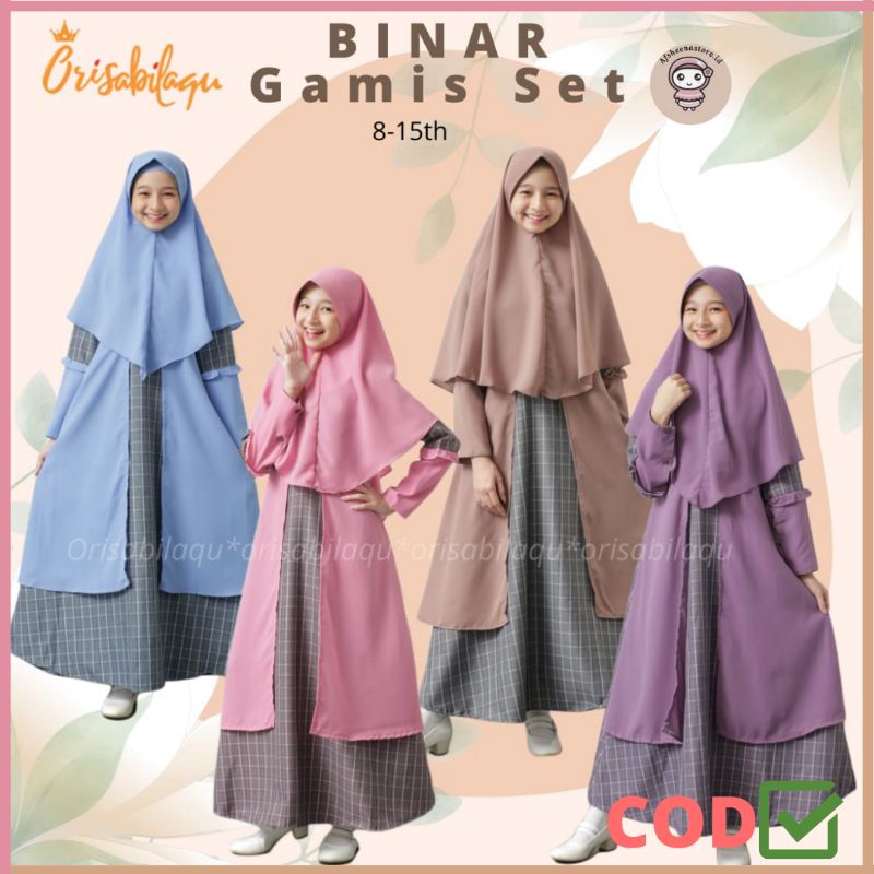 Gamis Binar By Orisabilaku 8-15T