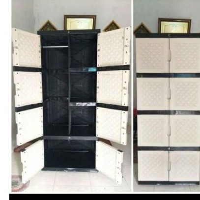 lemari plastik jumbo gantung 70 x 50 x 170