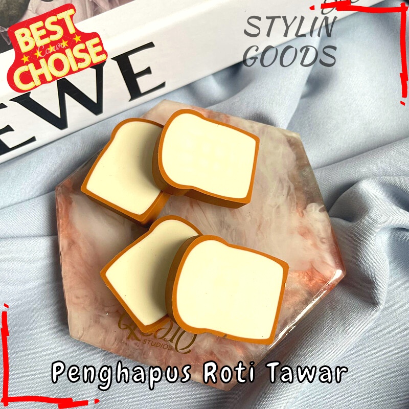 

PENGHAPUS KARAKTER MOTIF ROTI TAWAR READY COD ALAT TULIS SEKOLAH MURAH