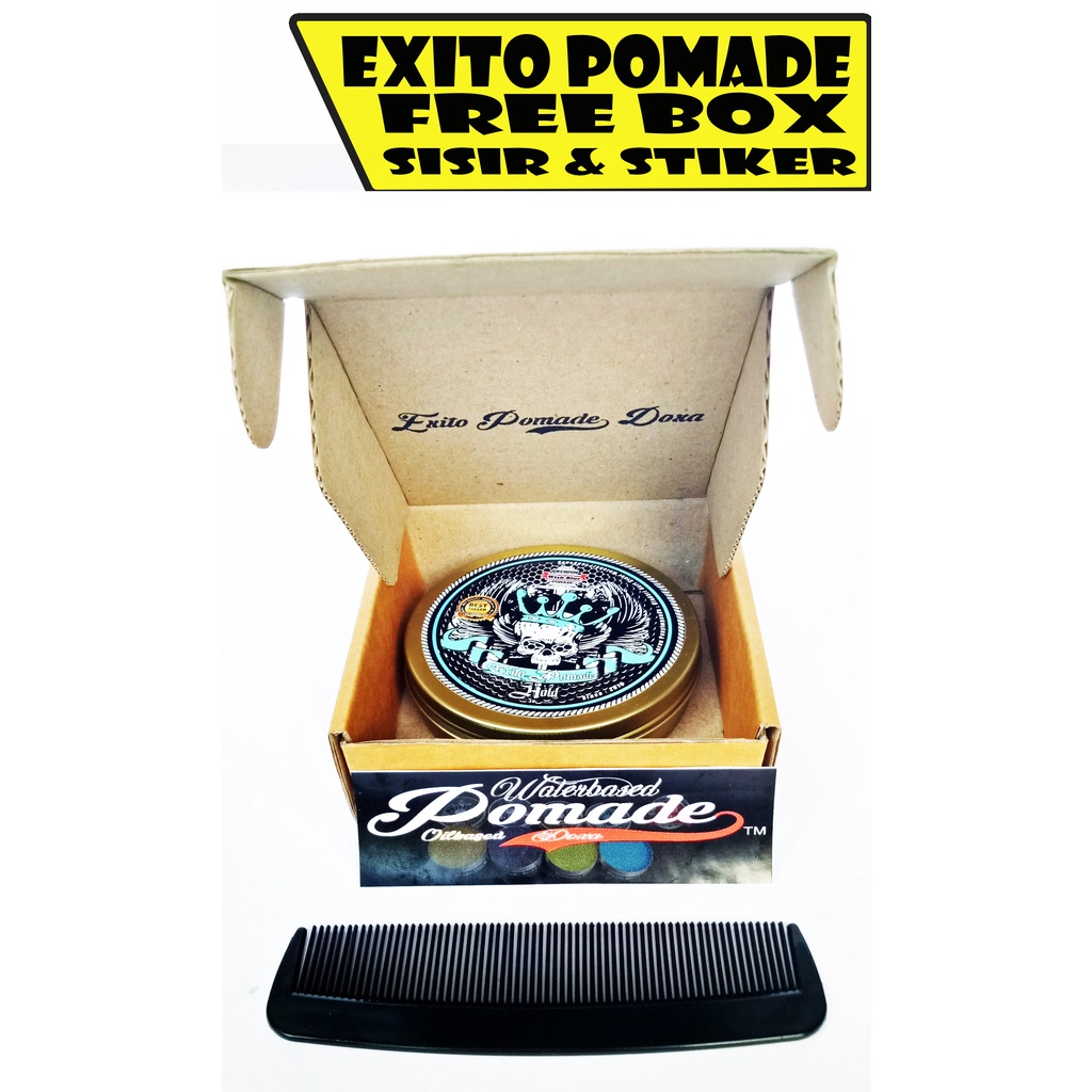 Exito pomade oilbased  100 gram 3oz FREE BOX