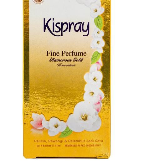 

Termurah!! (qhk-713) Kispray Dus Glamorous Gold 11 ml - 4 Dus