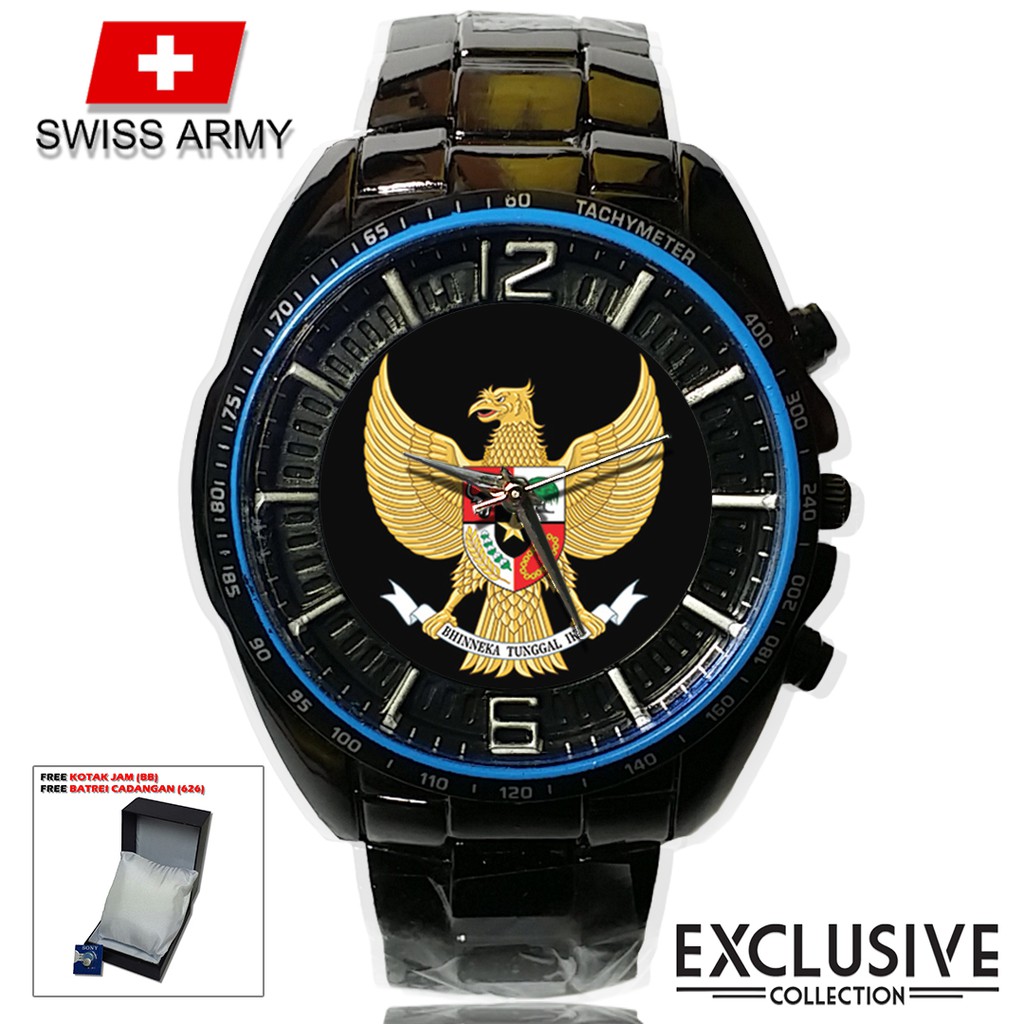 (Istimewa Bossque) Jam GARUDA Rantai Sport (Elegan)