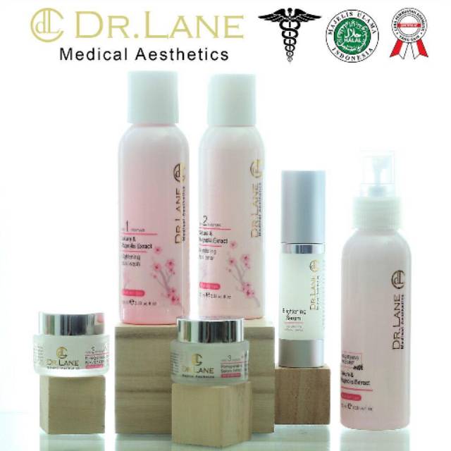 Satuan Glowing Brightening Whitening Series Dr. Lane Skincare Original / BPOM MUI