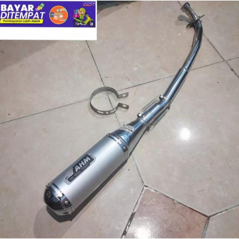 Knalpot Racing AHM Jupiter z Vega zr Supra x shogun smash Grand