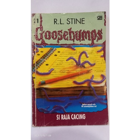RL STINE R. L. Stine : Goosebumps Si raja cacing