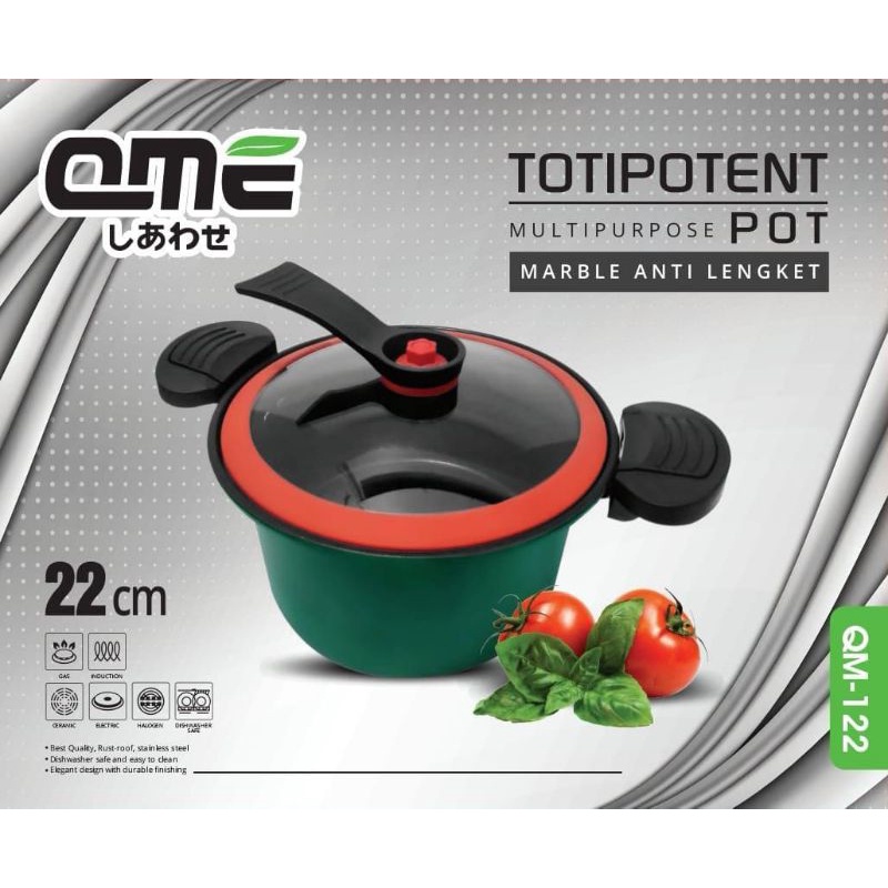 Panci Presto 22 cm Totipotent QME