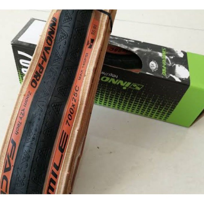Ban luar sepeda tan wall innova pro facemile 700×25c / 700c NEW