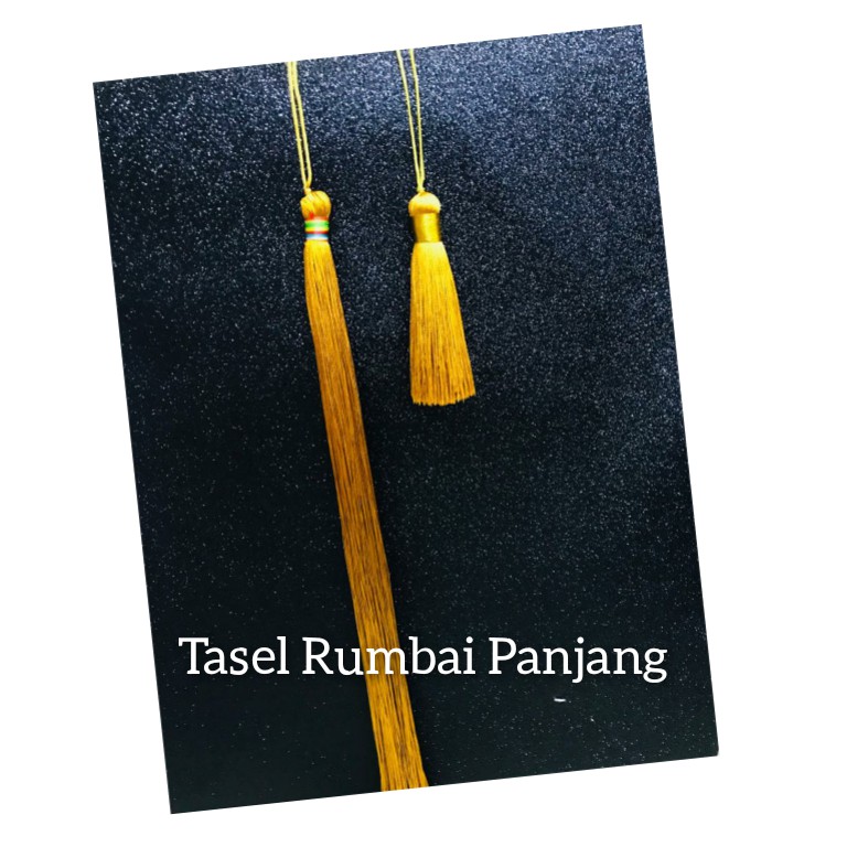 TASEL RUMBAI PANJANG | TASEL IMLEK | TASSEL CHINESE RUMBAI  34 CM