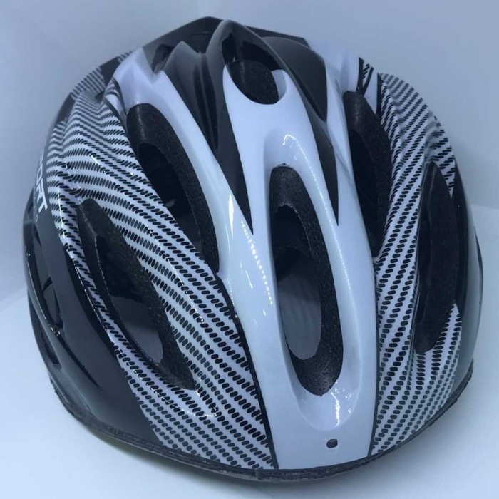Helm Sepeda Bahan PVC Taffsport Shell x10 Dan EPS Foam Cycling Helmet