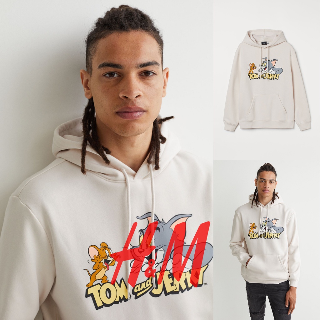 SWEATER HOODIE H&M ORIGINAL MICKEY MOUSE CREAM SWEATER H&M ORIGINAL HNM SALE CREWNECK H&M SWEATER HO