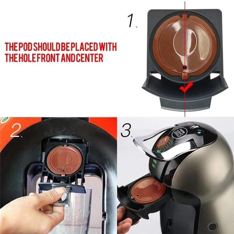 Kapsul Filter Kopi Reusable Bahan Pp Untuk Dolce Gusto Nescafe Dolce Gusto