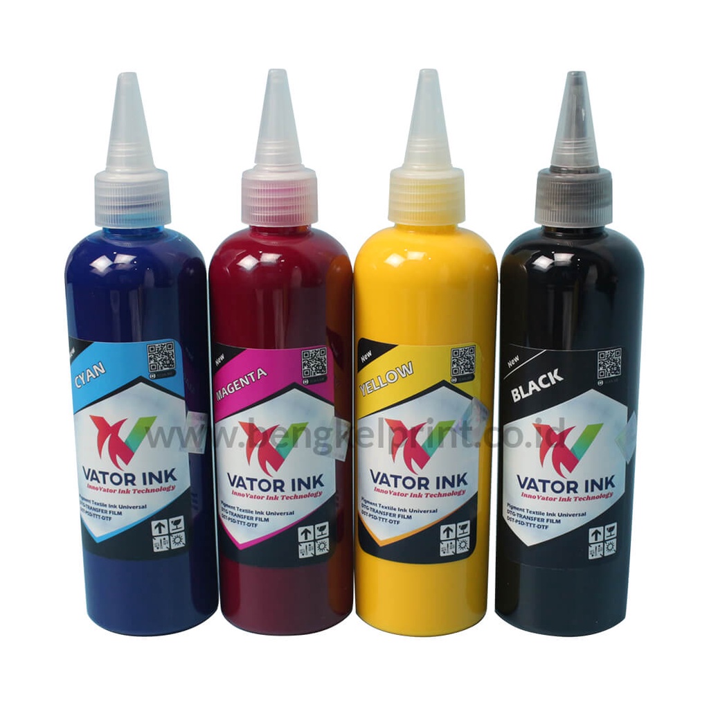 Tinta DTF Vator INK Khusus DTF 250 ML CMYK