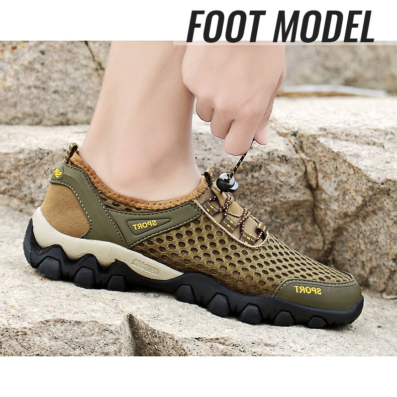 Sepatu Gunung  Hiking Pria Cowok Outdoor - KJ-56