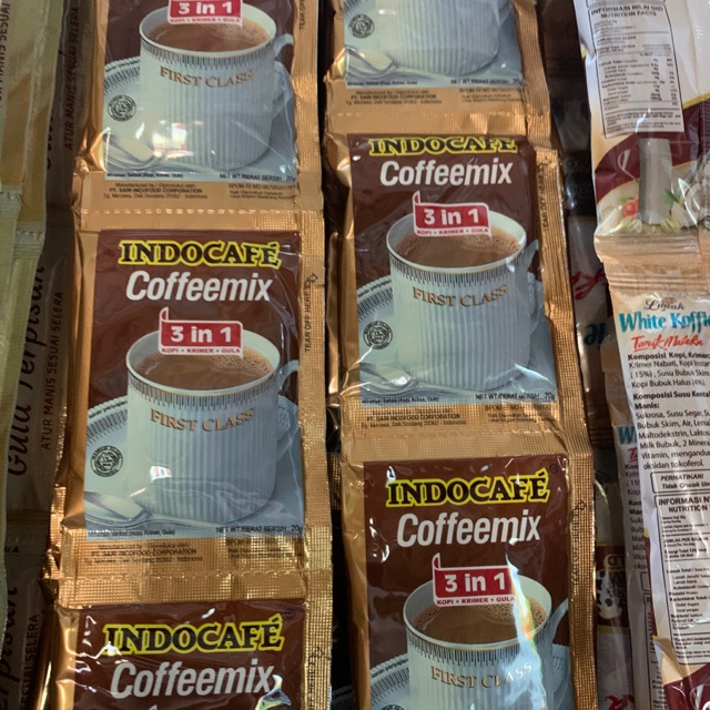 Indocafe coffemix renceng 10 sachet x 20gr