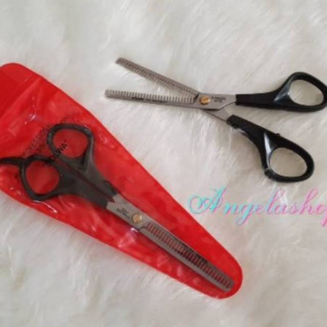 Gunting Potong / Penipis Sasak  Rambut Gunting Penipis  SOLWA GIGI 2 KOREA Stainless Steel Original