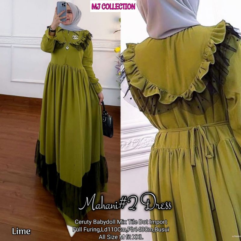 DRESS WANITA MAHANI BY MJ COLLECTION