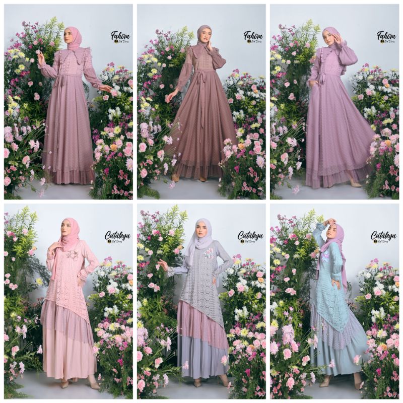 Cataleya Fahira Zayna Dress by zalifa Ied series 2022