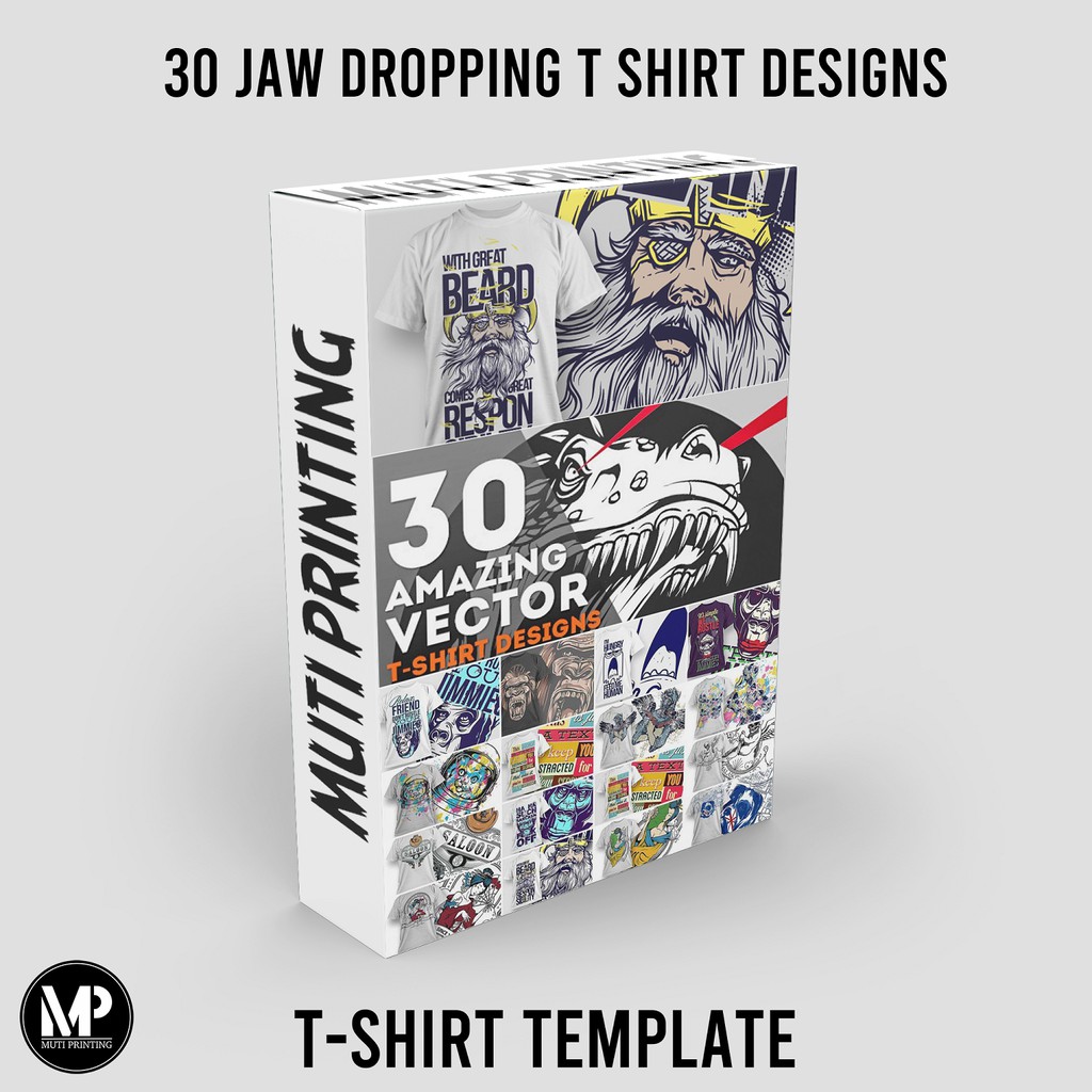 30 Jaw Dropping T-Shirt Designs - Vector Designs