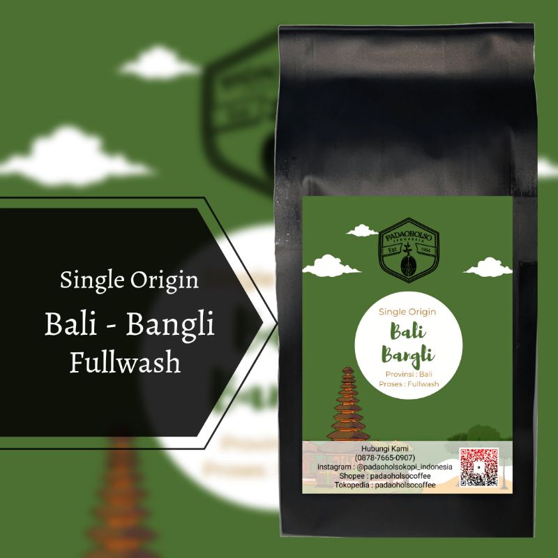 

SINGLE ORIGIN ARABIKA BALI FULLWASH 200GRAM