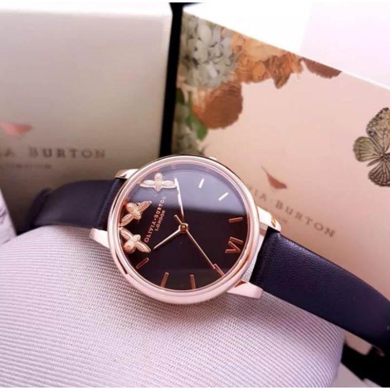 Jam Tangan Olivia Burton 3D Bee Original