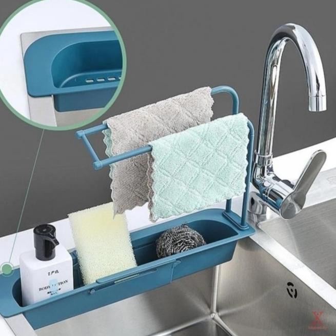 TERBARU RAK WESTAFEL PENYIMPANAN SPON CUCI PIRING PLUS GANTUNGAN