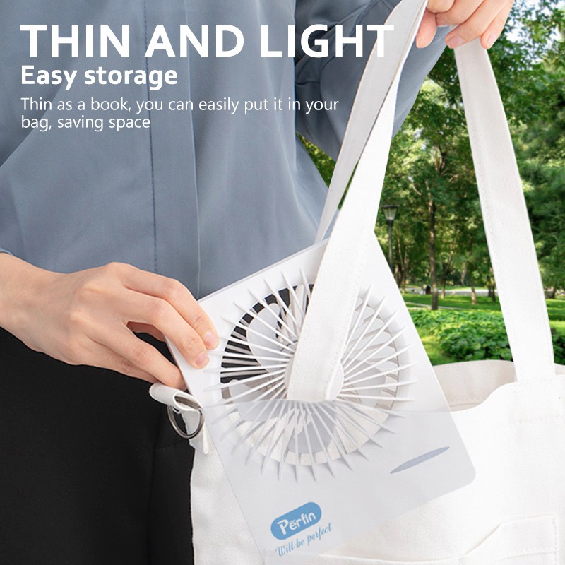 Perfin PFAN03 Kipas Angin Mini Portable USB 3-Speed