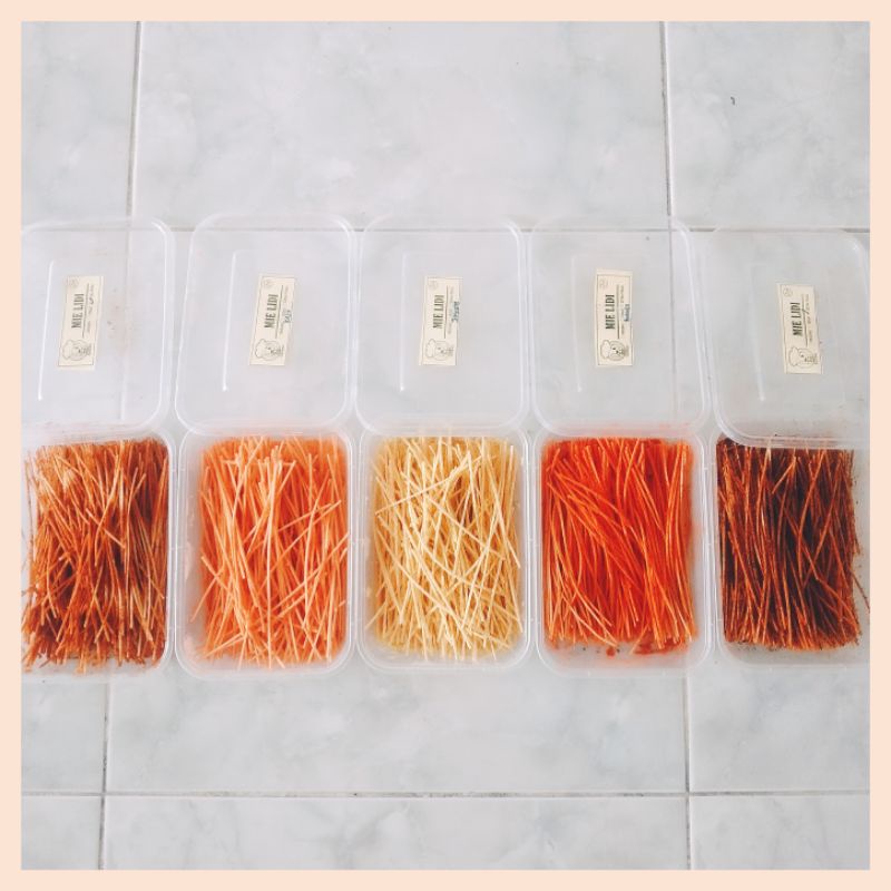 

MIE LIDI KEMASAN BOX 500ml (10 GET 1) / MIE LIDI ENAK / MIE LIDI MURAH